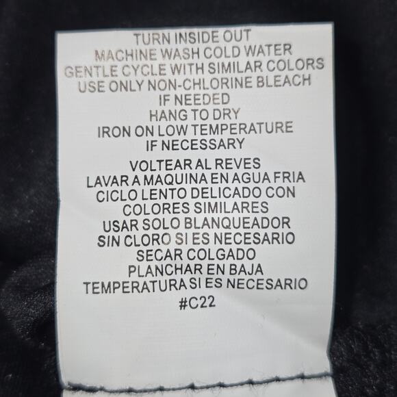 As U Wish Womens Medium Romper Bell Sleeves Suplice Wrap Black Dark Academia - Picture 15 of 15